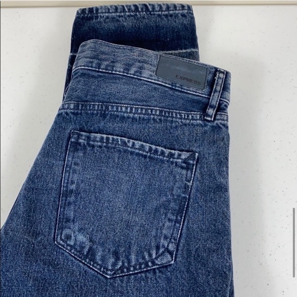 Express High Waisted Vintage Ankle Skinny Jeans - Picture 5 of 5